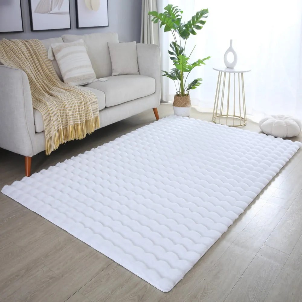 Fehér mosható szőnyeg 80x150 cm Ambiance – Ayyildiz Carpets