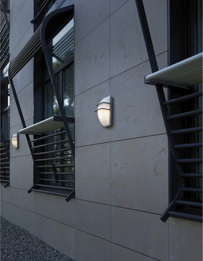 NOVOLUX 207A-G05X1A-03 MITO Modern Kültéri Fali Lámpa Fehér, Szürke LED IP65