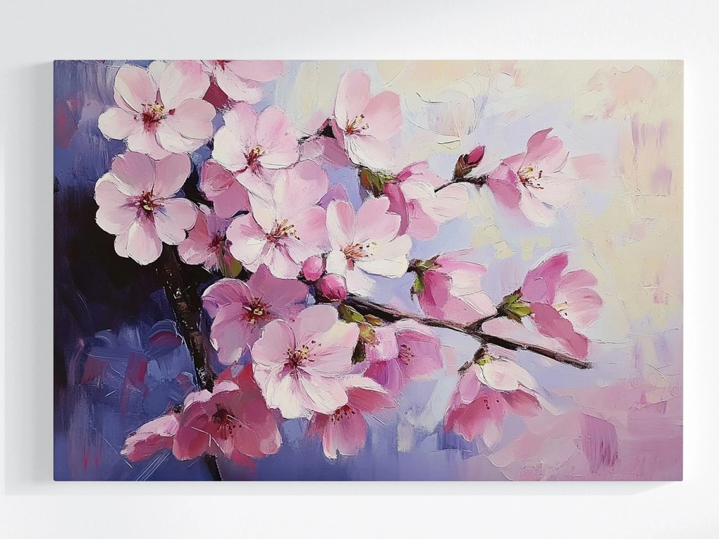 Vászonkép Canvas Természet Fa Virágok Cseresznye Sakura 60x40