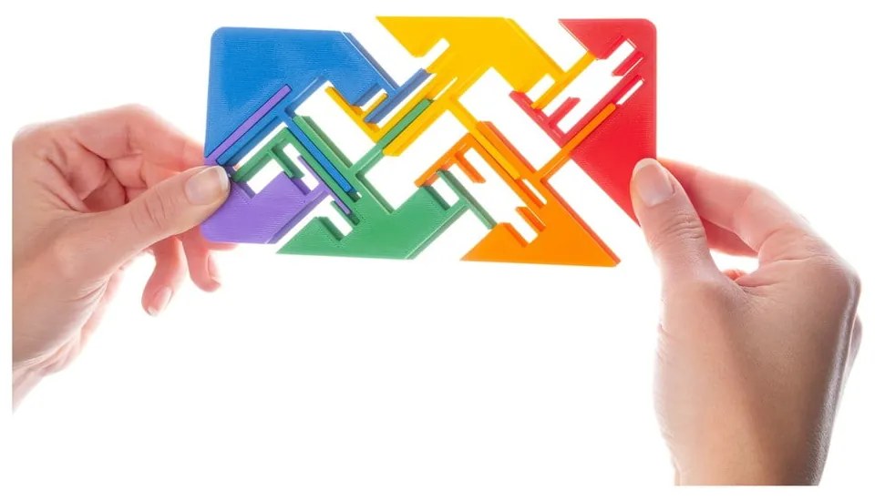 Logikai játék Zigguflat Puzzle – RecentToys