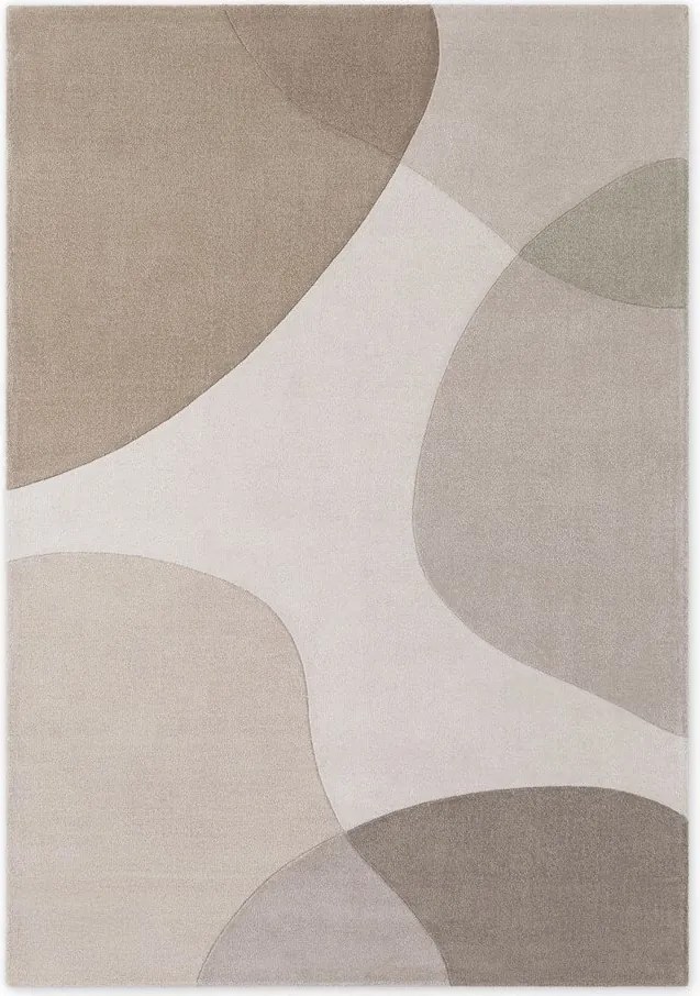 Bézs kézi szövésű gyapjú szőnyeg 160x230 cm Hackney Clarissa – Ted Baker