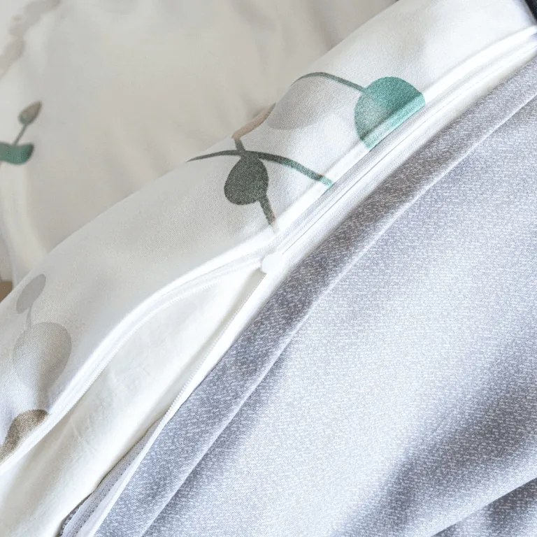 Mikroszálas flanel ágyneműhuzat CALIWA fehér Ágyneműhuzat mérete: 70 x 90 cm | 140 x 200 cm