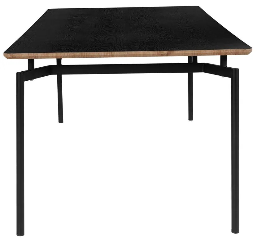 Fekete étkezőasztal 100x200 cm Alto – Støraa