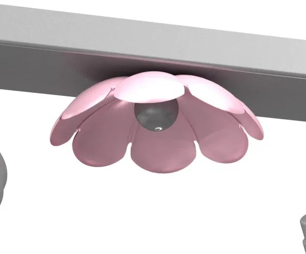 Spotlámpa FLOWER 2xGU10/8W/230V matt króm