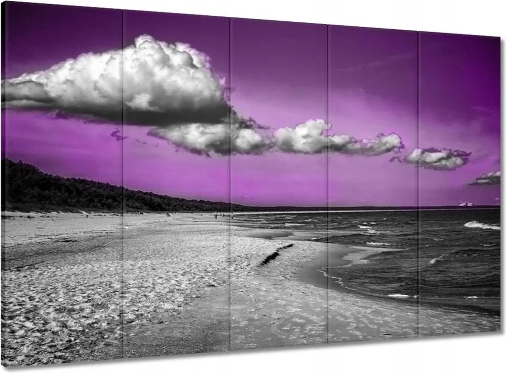 Vászonkép 100x70 Lengyel tenger tengerpart