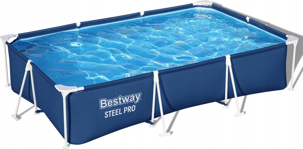 Nagy Kerti Állványos Medence Steel Pro 300x201x66 cm Bestway 56404