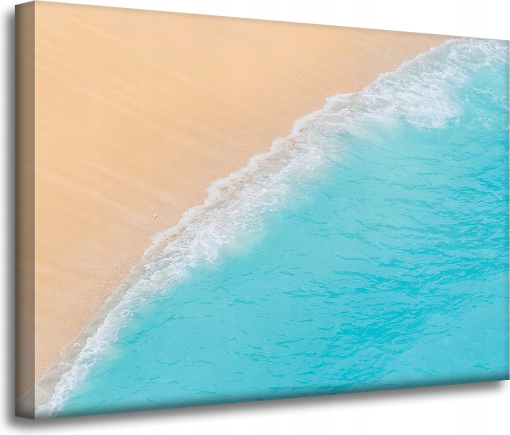 Vászonkép Tengerpart Nyugodt Víz Nap 70x50 cm Ideális ajándék