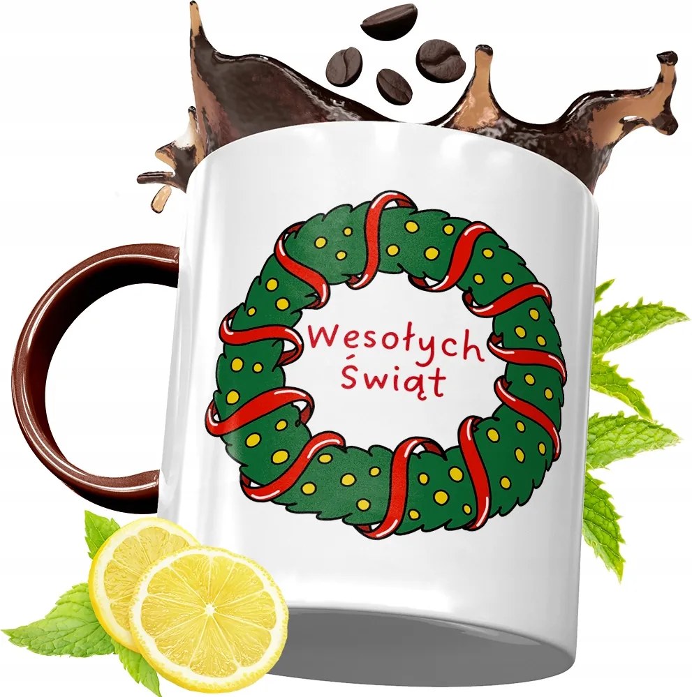 Bordó Karácsonyi Bögre Születésnapi Ajándék fényképes nyomtatással