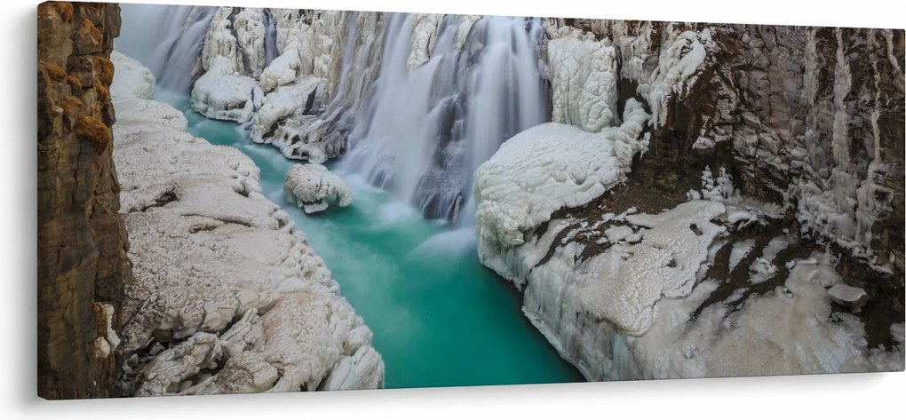 Kép - Izlandi természet (120x50 cm)