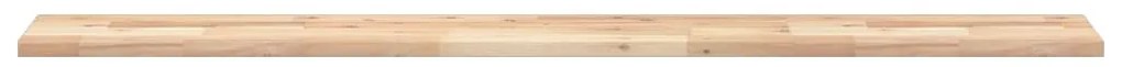 3 db kezeletlen tömör akácfa függőpolc 160 x 20 x 2 cm