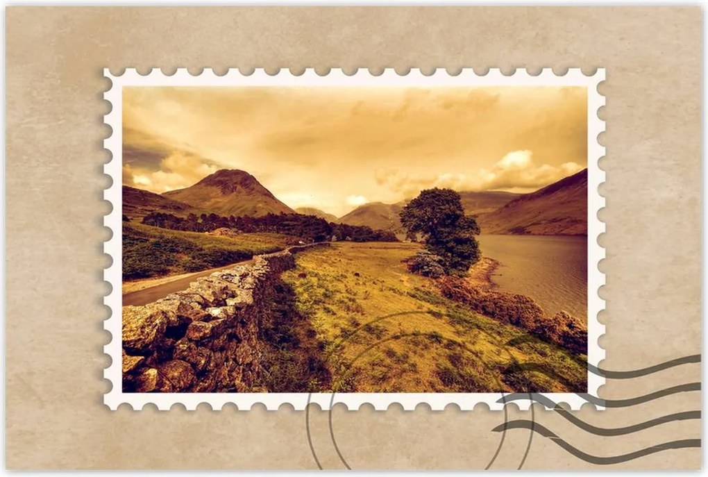 Poszterek 90x60 Ír tájkép