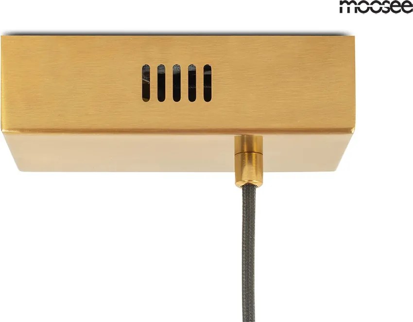 KING HOME MSE010100133 WAND Modern Led Függesztett Lámpa Fekete, Arany LED IP20