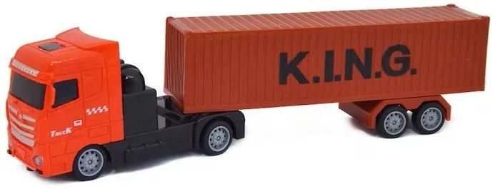 KING Távirányítós Teherszállító kamion, 33x8.2x6cm