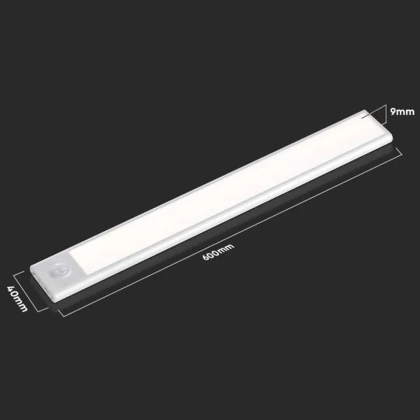LED alatti lámpa szenzorral LED/2,5W/5V 3000 mAh 3000K