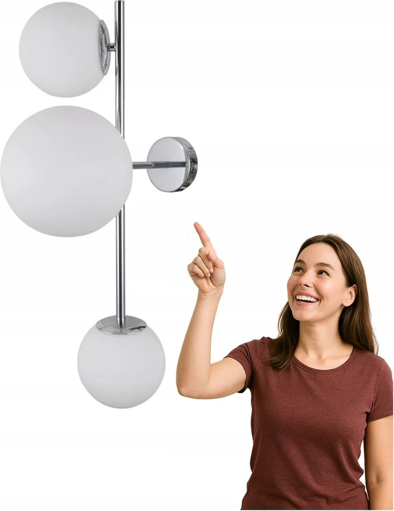 Fali lámpa Vailante WL-31221-3B-CH Italux