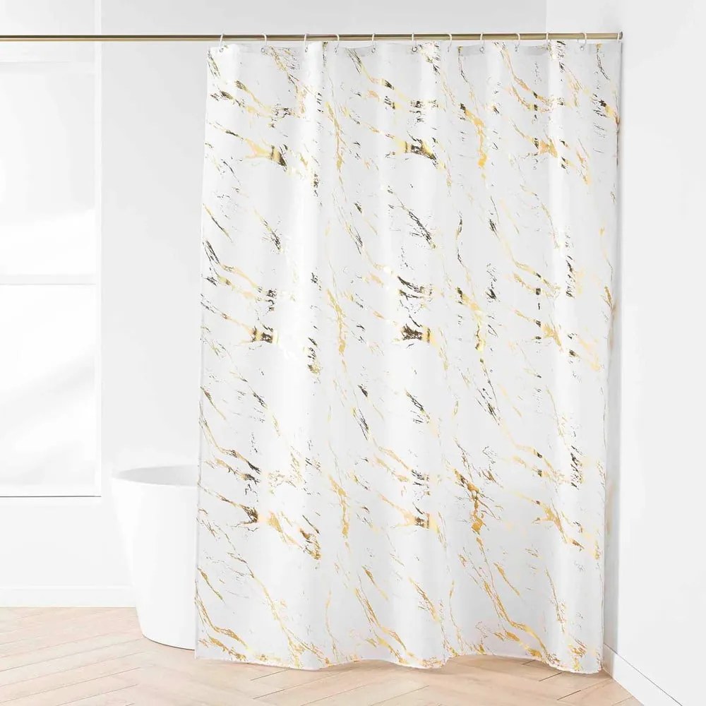 Zuhanyfüggöny 180x200 cm Aquamarbre – douceur d'intérieur