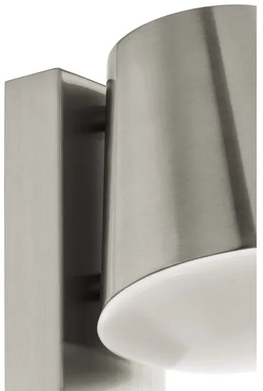 Eglo 97484 - LED Dimmelhető kültéri fali lámpa CALDIERO-C 1xE27/9W/230V matt króm