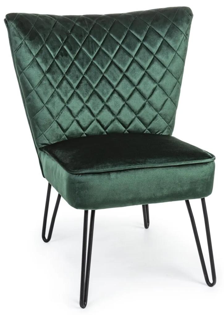 BALTHAZAR sötétzöld szék