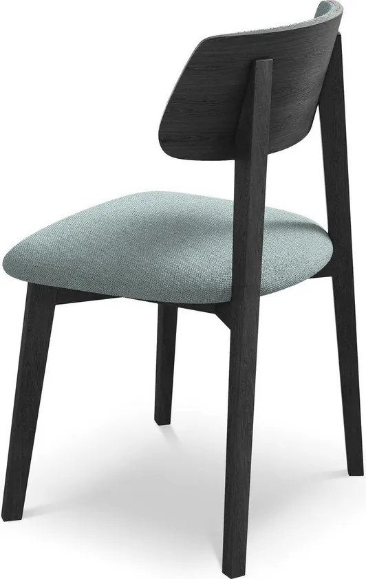 Kék tömörfa étkezőszék Niu – Makamii