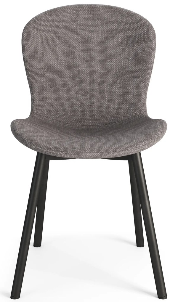 MAZZONI EXPORT FIORA Világosszürke Taupe (Basel 34 szövet) - MODERN LOFT KÁRPITOZOTT SZÉK NAPPALIBA/ÉTKEZŐBE
