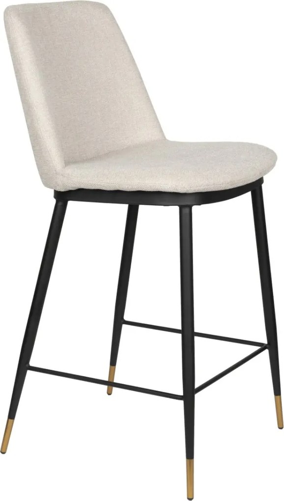 Lionel counter bárszék, bézs, fekete fém láb