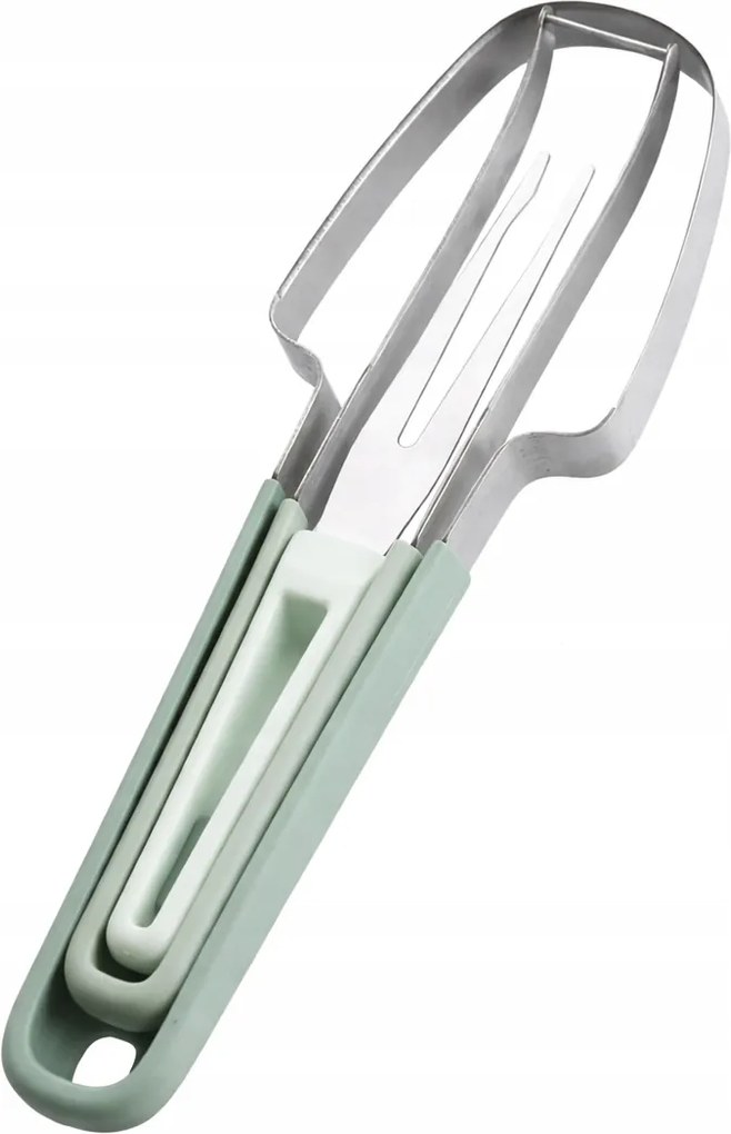 Görögdinnye szeletelő készlet 3az1ben kés fogó gyümölcsvilla Új