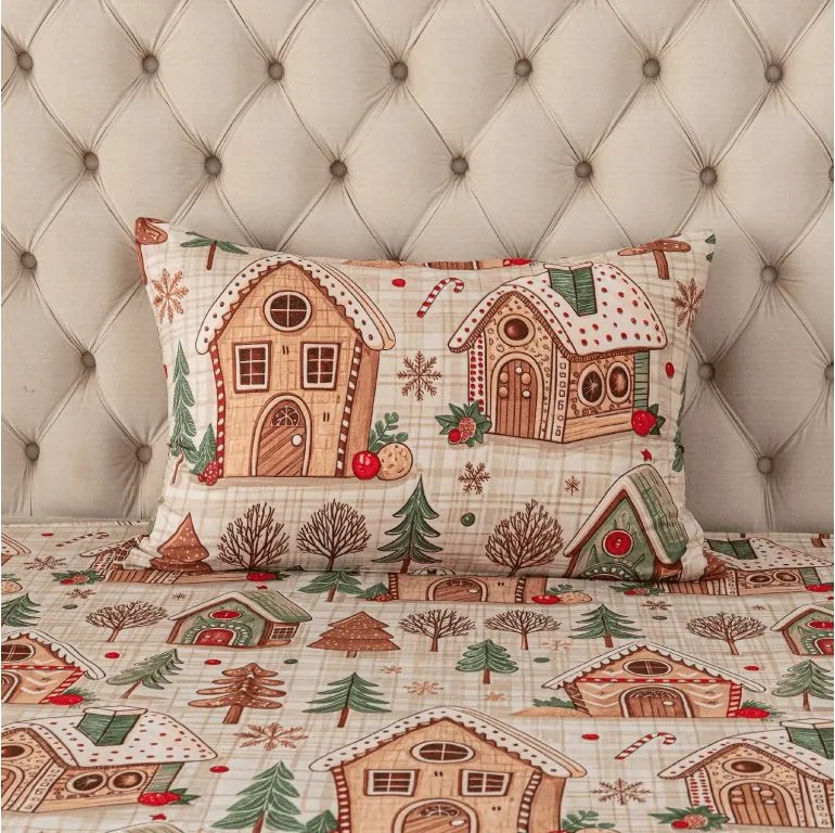 Mikroszálas párnahuzat GINGER HOME 50x70 cm, színes kivitel