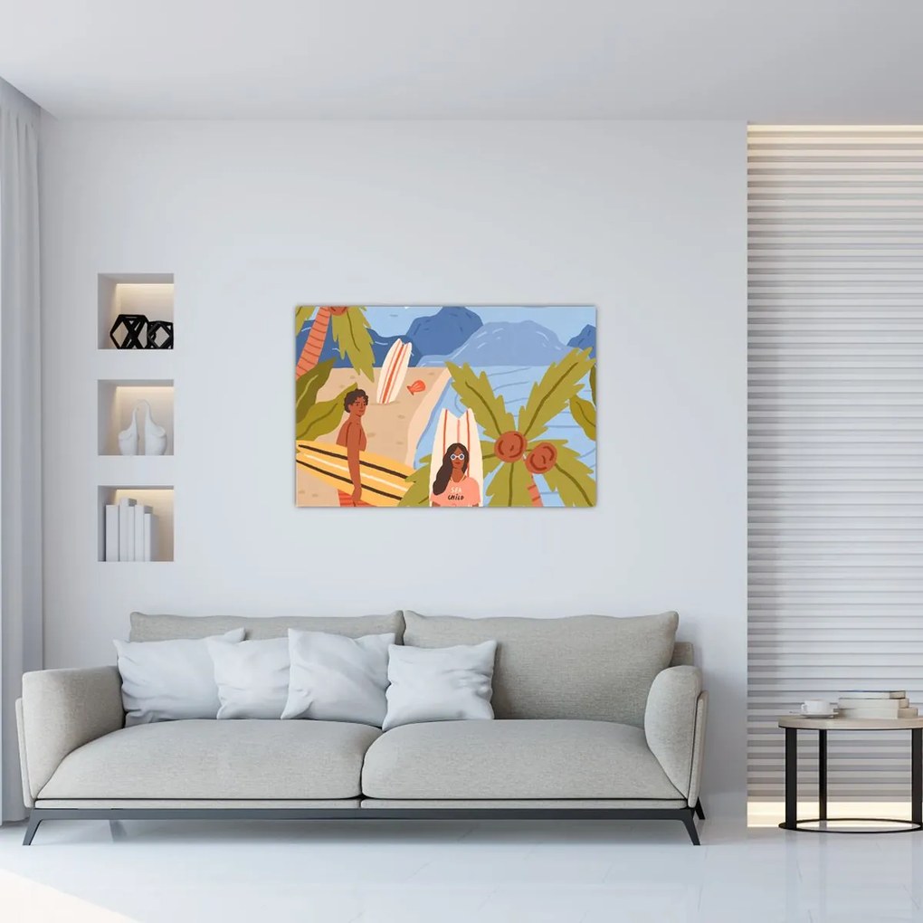 Kép - Élvezd az életed (90x60 cm)