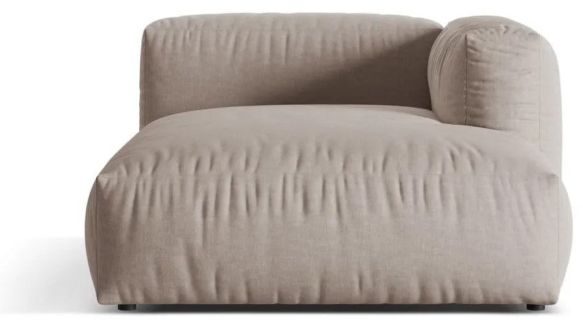 Bézs kanapé modul (jobb oldali) Martina – Micadoni Home