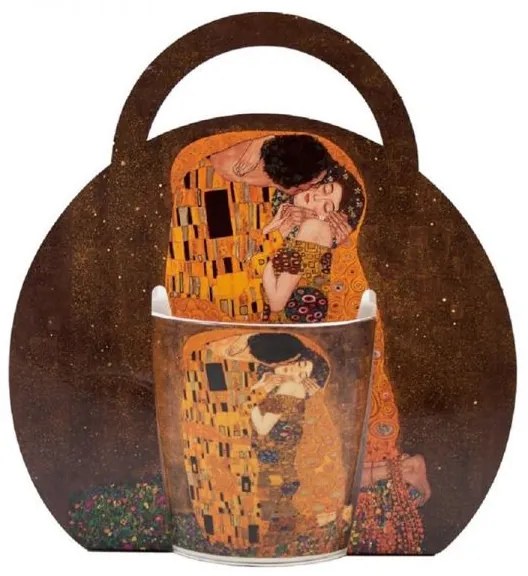 Klimt porcelán bögre díszcsomagolásban - 300 ml A Csók