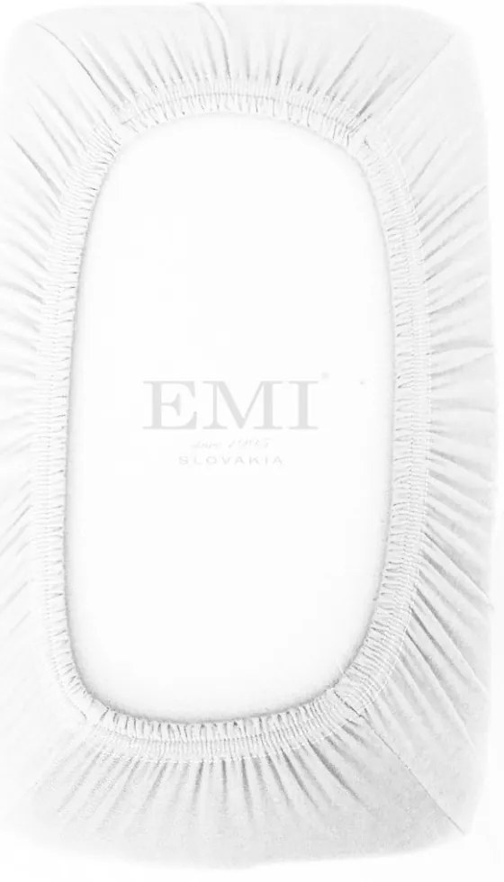 EMI fehér szupersztreccs lepedő, 90x200-as lap