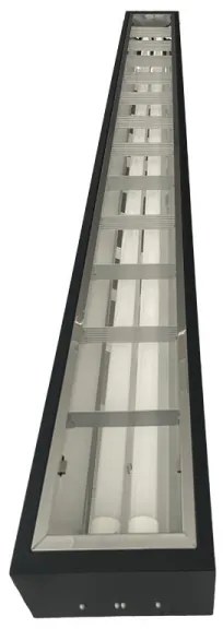 Fénycsöves lámpa T8 2xG13/18W/230V 120 cm fekete