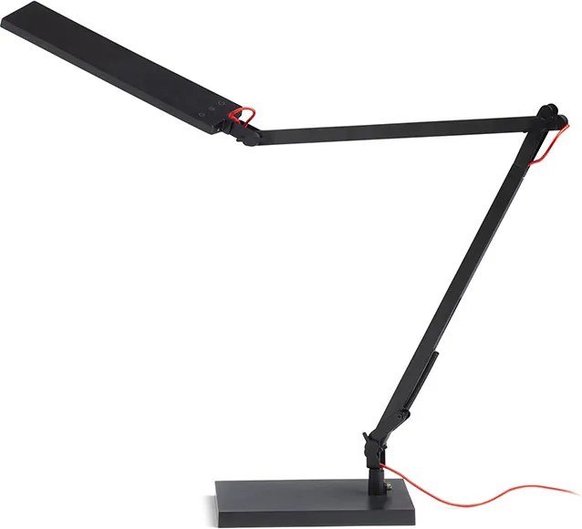 RENDL NORMA DIMM stolní černá/červená 230V LED 10W 100° 3000K 4000K 6500K
