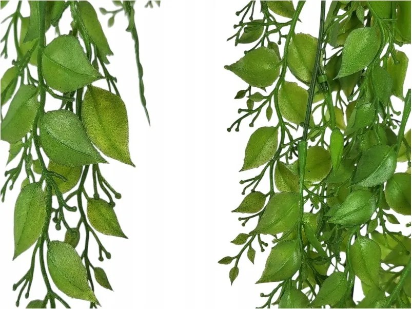 Mesterséges Levelek Könnyek Lógó Fejka Dekoráció Zöld Falak 89cm