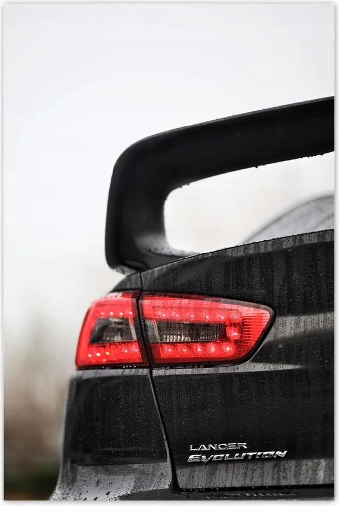 Poszter 60x90 Mitsubishi Lancer Fura