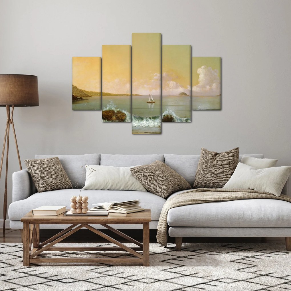 Kép - Martin Johnson Heade, Rio de Janeiro Bay, reprodukciók (150x105 cm)