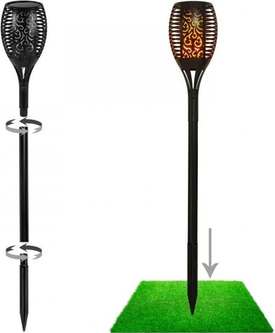 VOLTRONIC® Napelemes világítás 4 db 33 LED