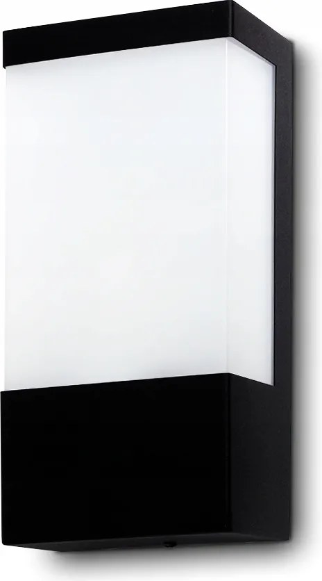 Kültéri Fali Lámpa Led Homlokzati Kerti Lámpa E27 Fekete