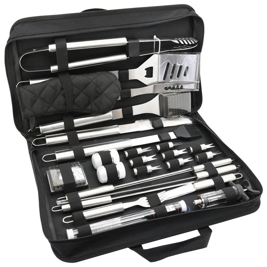 Grillező eszköz készlet 27 db-os – Cattara