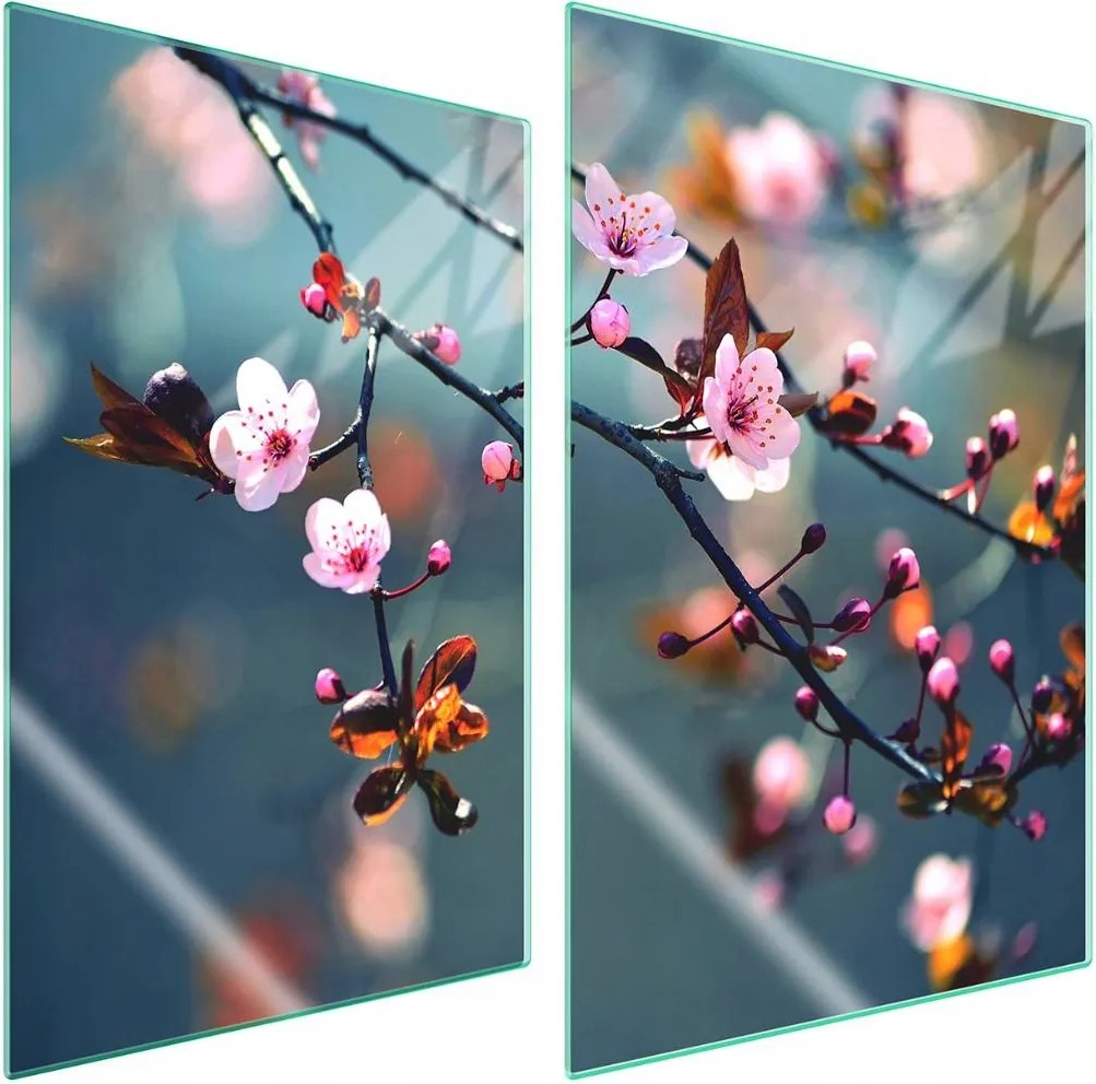 7in1 Üveg védőlap tűzhelyhez 2x35x52 Virág