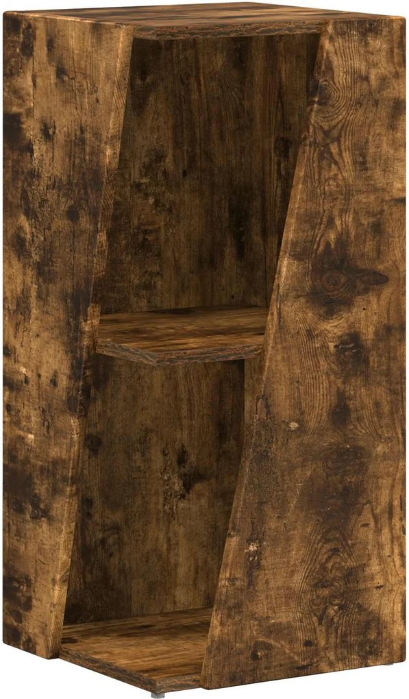 vidaXL Oldalsó polc Füstölt tölgy 33 x 32 x 70,5 cm Faanyag