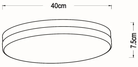 Lucide 79111/40/31 - LED Fürdőszobai lámpa BISKIT LED/36W/230V IP44 fehér