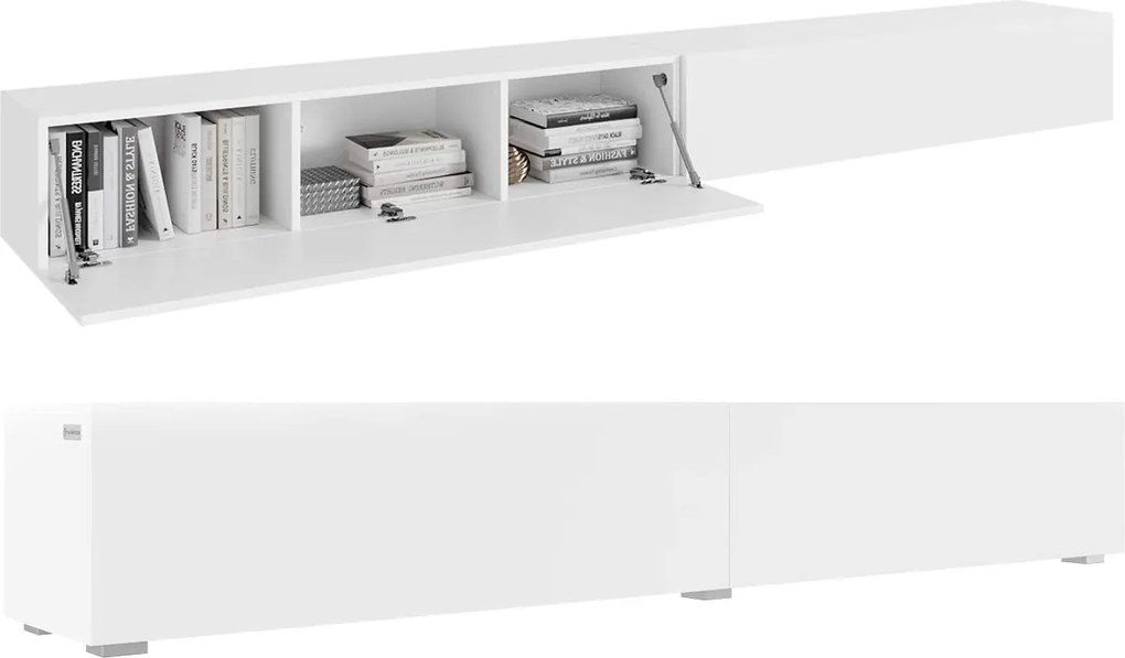 Rtv szekrény Kira komód 280 cm Tv asztal Akasztós Vagy Álló matt