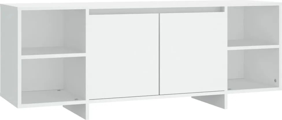 vidaXL fehér szerelt fa TV-szekrény 130 x 35 x 50 cm