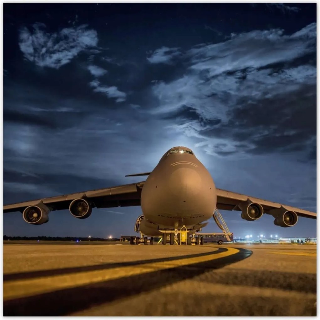 Poszterek 100x100 Nagy repülőgép