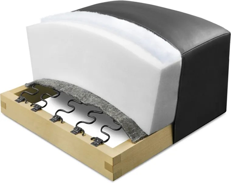 Lutario L bal oldali sarokkanapé ágyneműfunkcióval - bézs Venice 2026 vízlepergető szövet