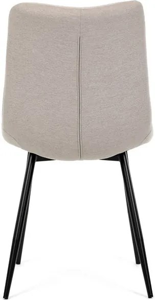 Étkezőszék, barna, szövet, DCL-193 CAP2