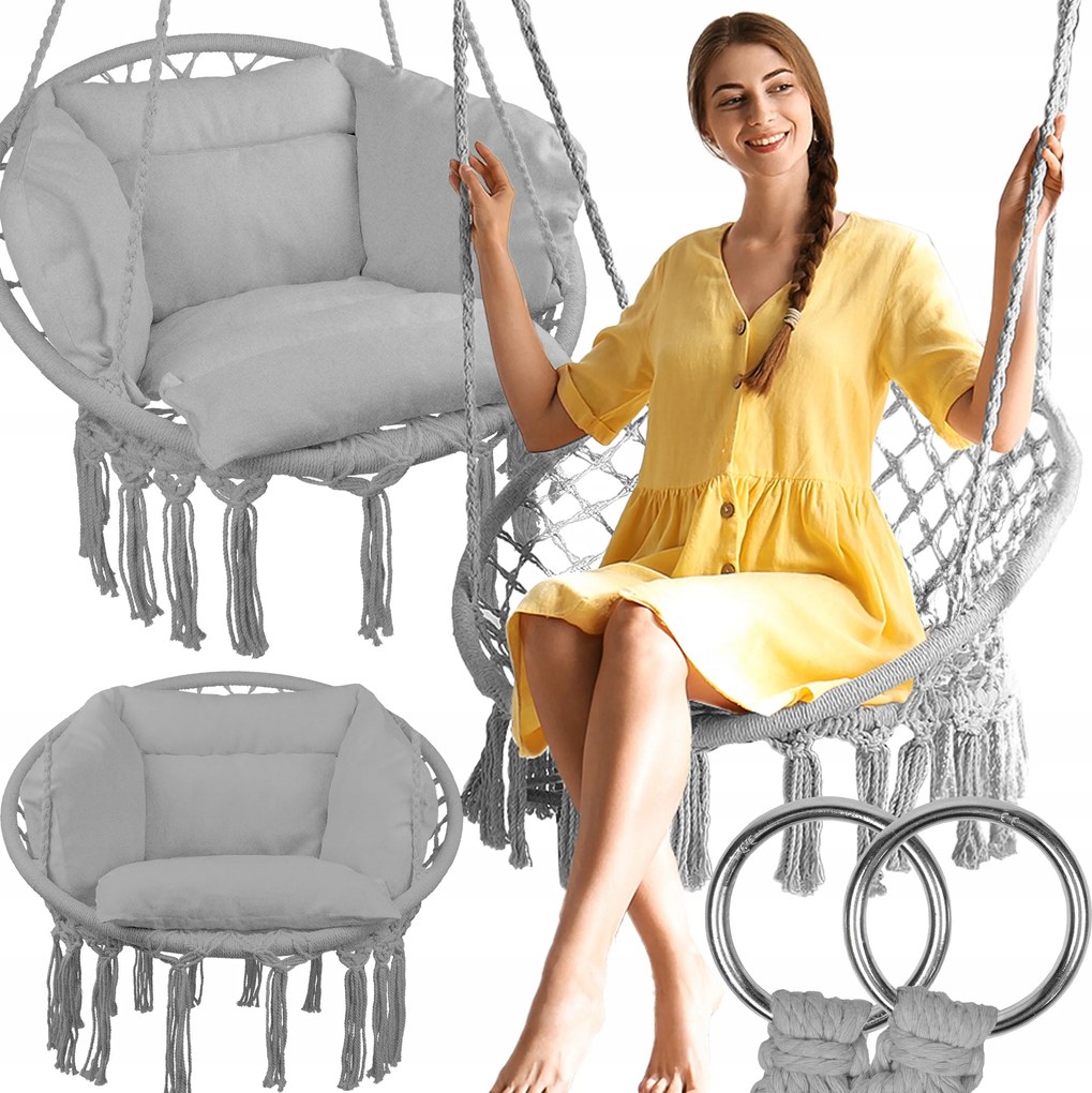 Kerti Hintaszék Lógó Gólyafészek Párna A Ház Kertjébe