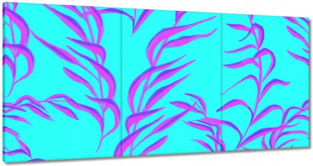 Vászonkép 180x90 Modern levél minta