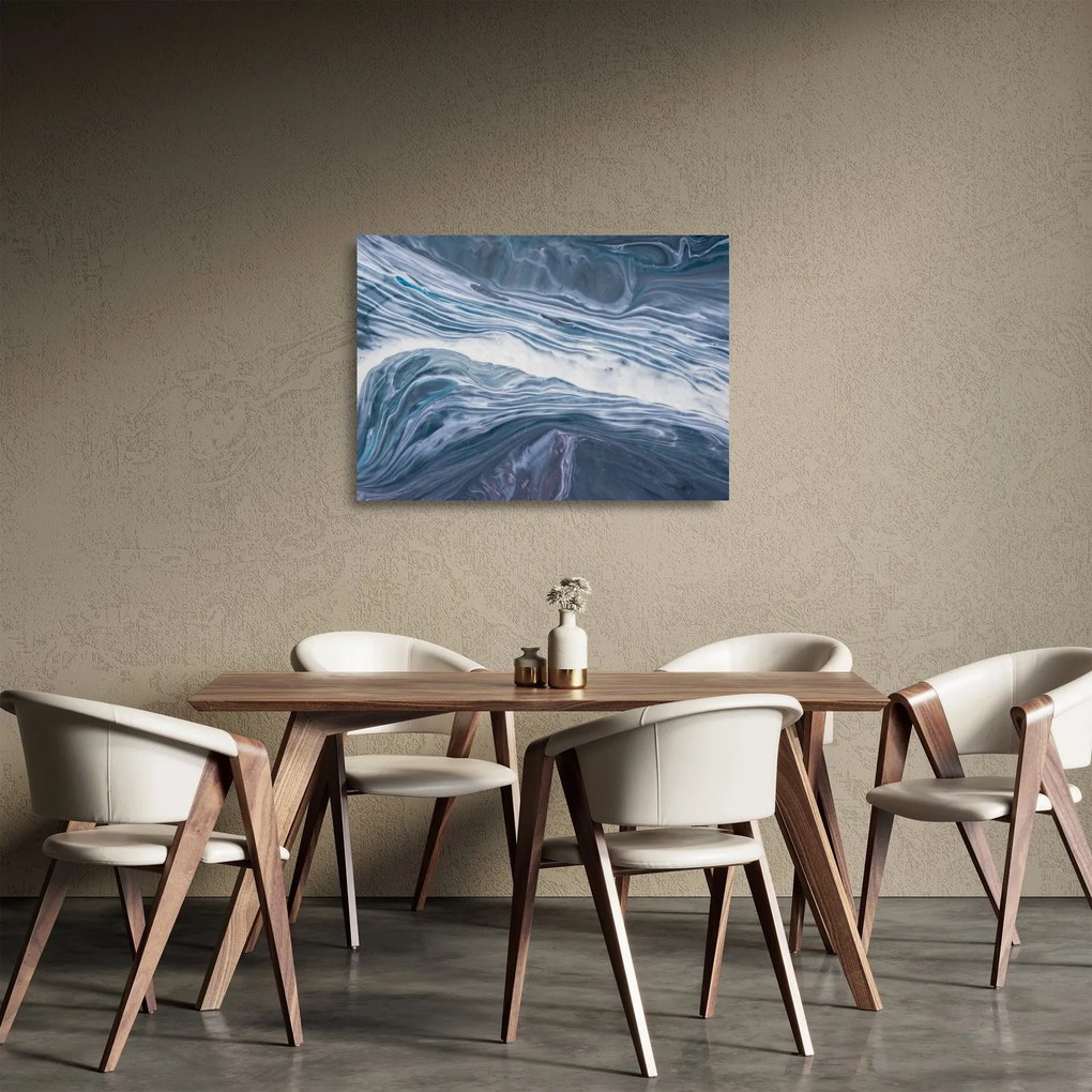 Az absztrakció képe (üvegen) (70x50 cm)